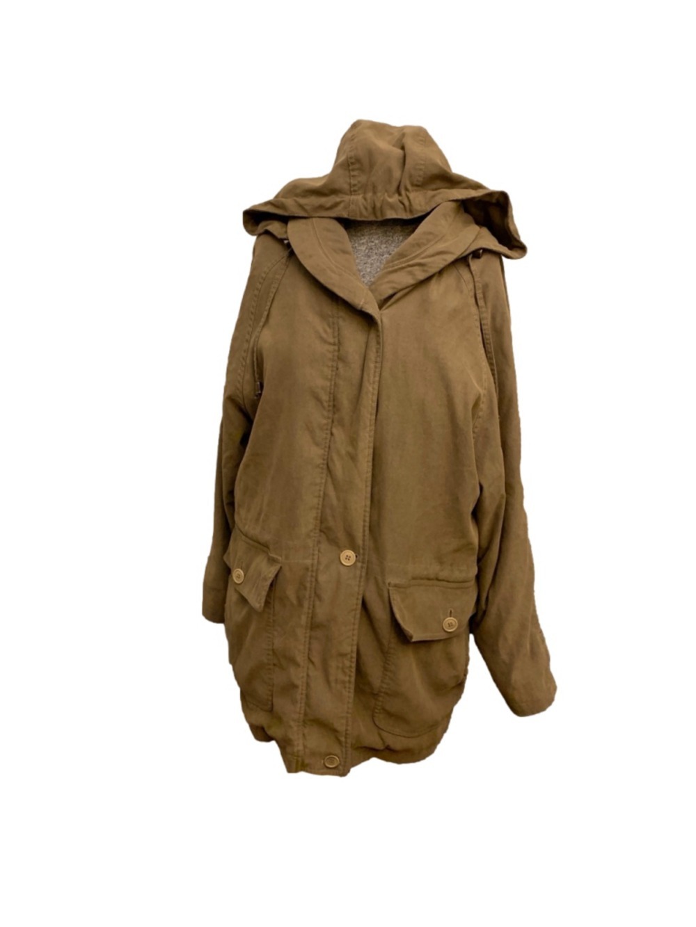 Women's LONDON FOG Brown Utility Jacket M